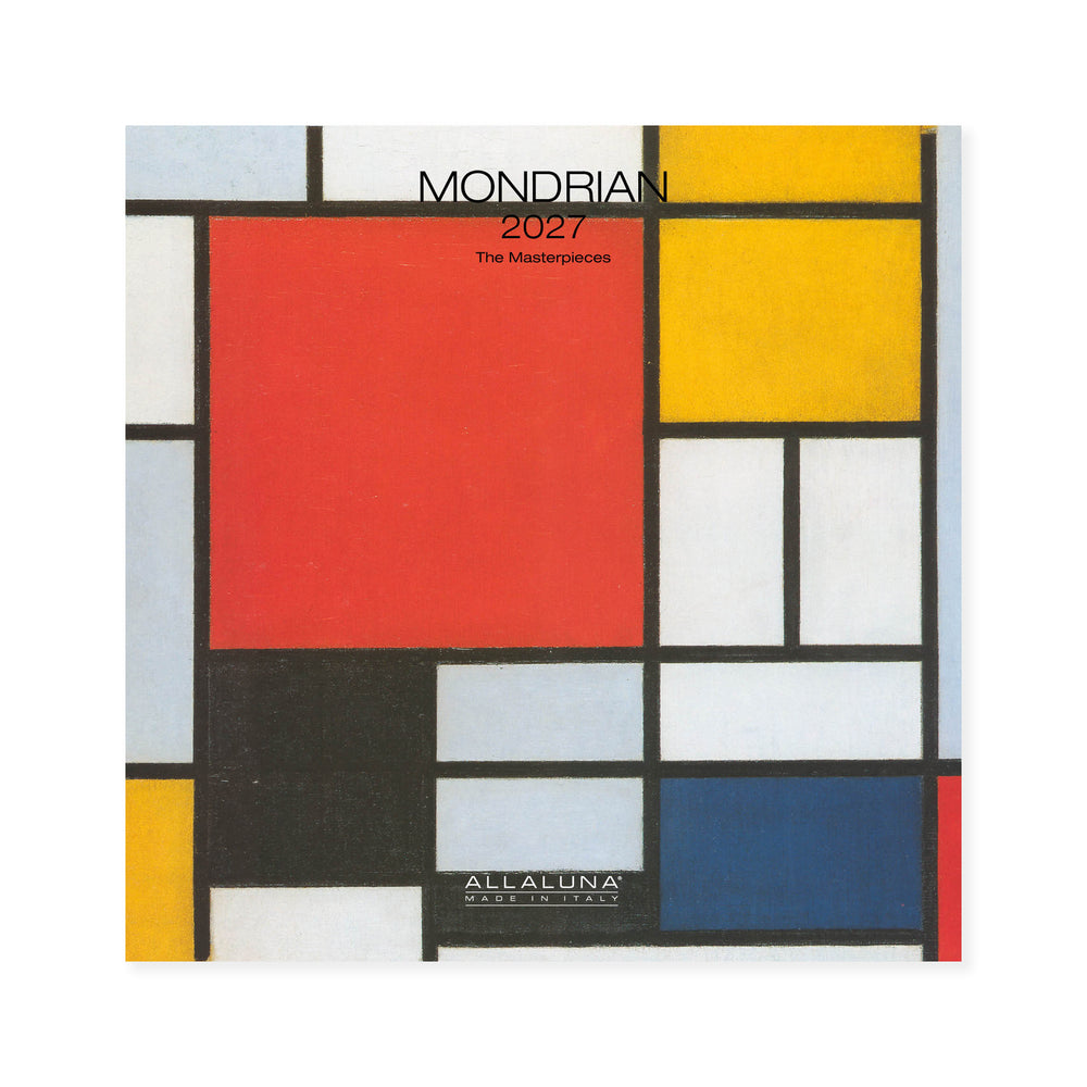 2027 Piet Mondrian Wall Calendar