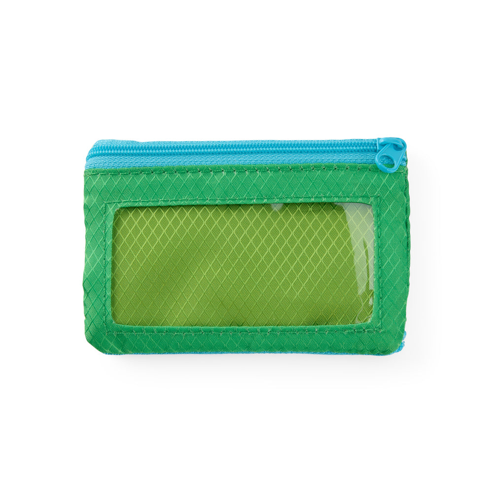 Ripstop Nylon Surfshorts Zip Wallet – Lime/ Citrus