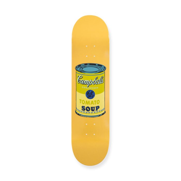 Andy Warhol: Skateboard Colored Campbell’s Soup Cans – Beige