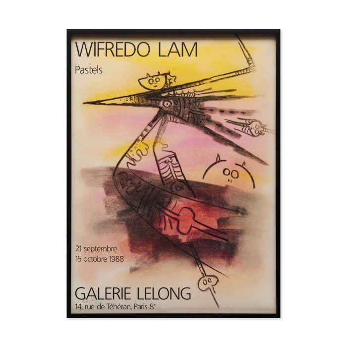Wifredo Lam Pastels Framed Poster