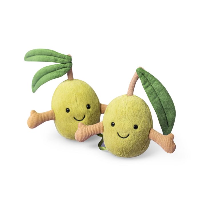 Jellycat Food Plush Toys – Pair of Olives