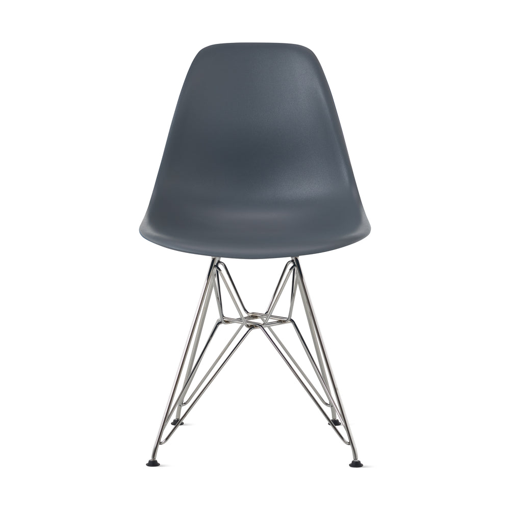 Eames Molded Recycled Plastic Side Chair – Medium Gray