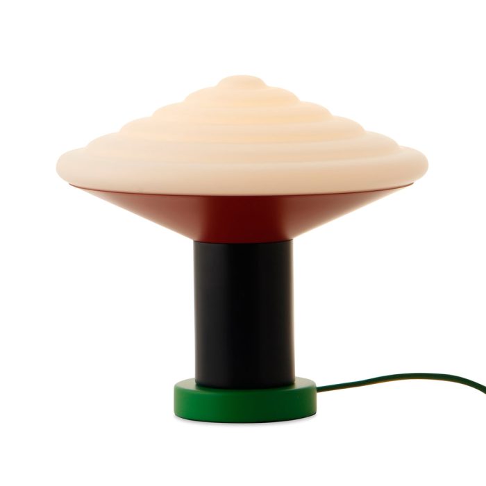 Whipped Table Lamp – Pure Green