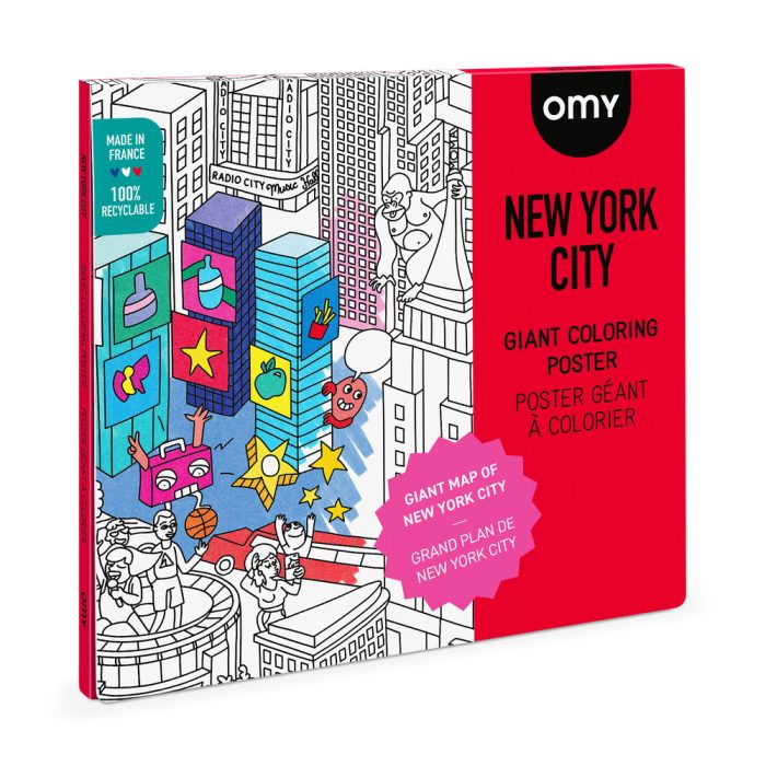 Giant Coloring Poster – NYC