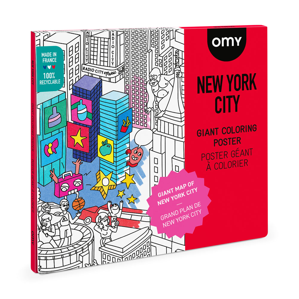 Giant Coloring Poster – NYC