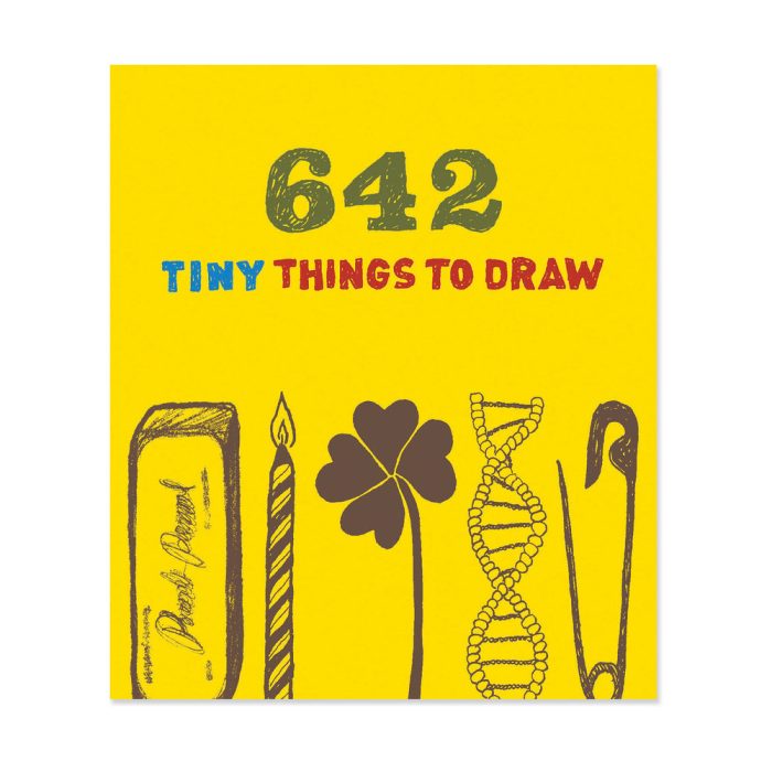 Tiny Things to Draw Activity Book – Paperback