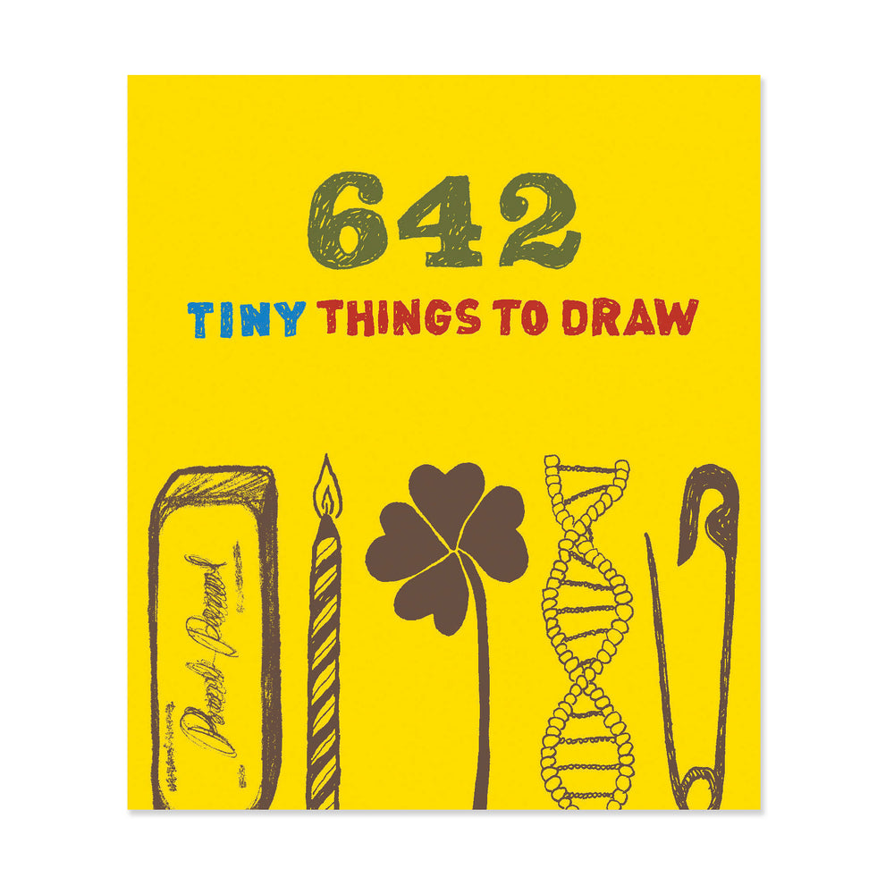 Tiny Things to Draw Activity Book – Paperback