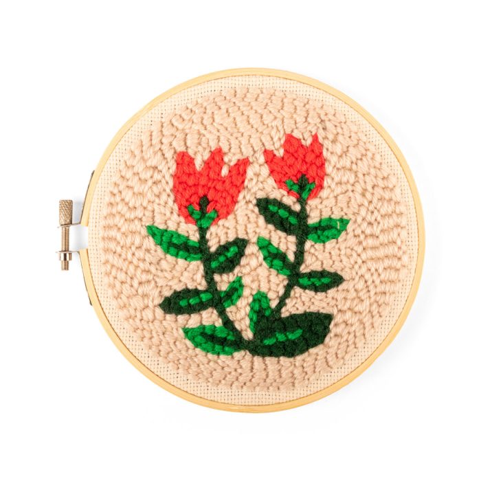 Punch Needle Embroidery Kit – Tulips