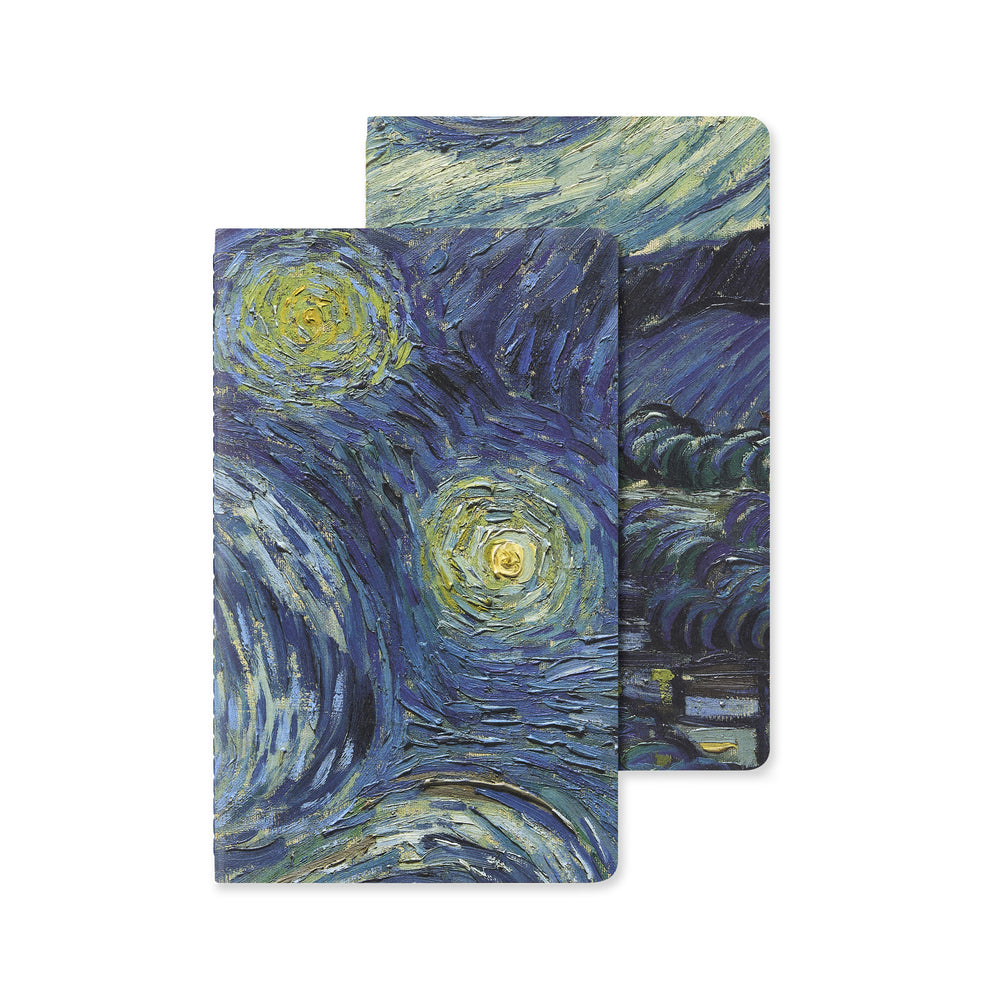 MoMA Moleskine Starry Night Large Notebooks – Set of 2
