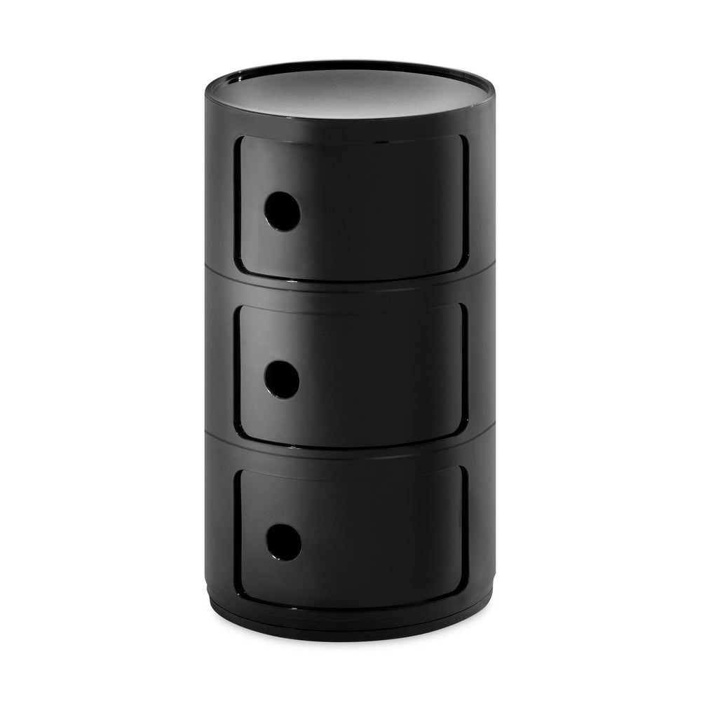 Kartell Componibili 3-Tier Storage – Black