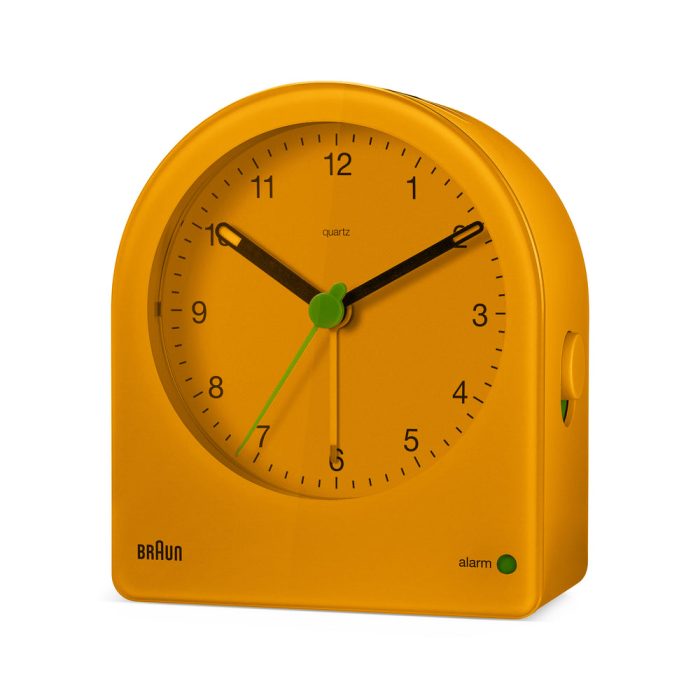 Braun BC22 Alarm Clock – Yellow