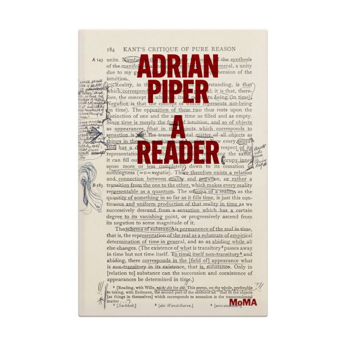 Adrian Piper: A Reader – Paperback
