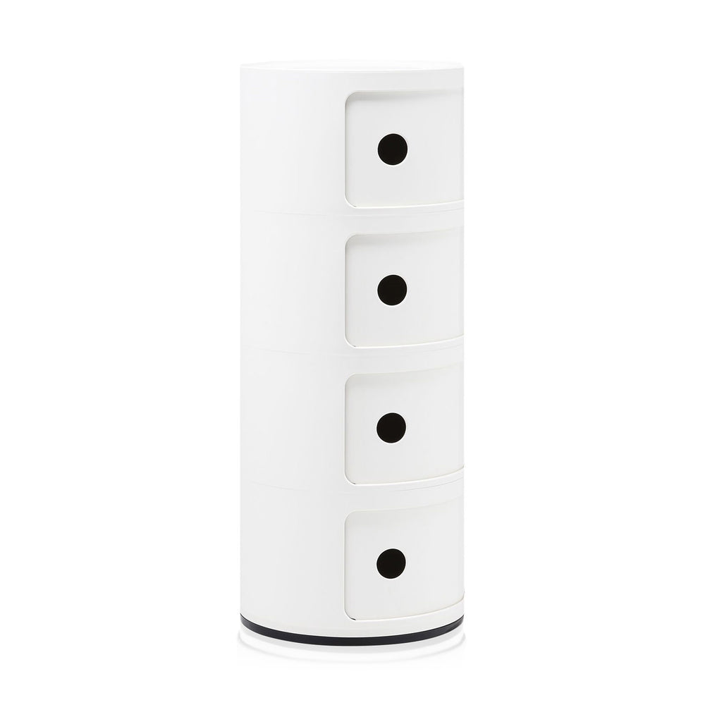 Kartell Componibili 4 Tier Storage – White