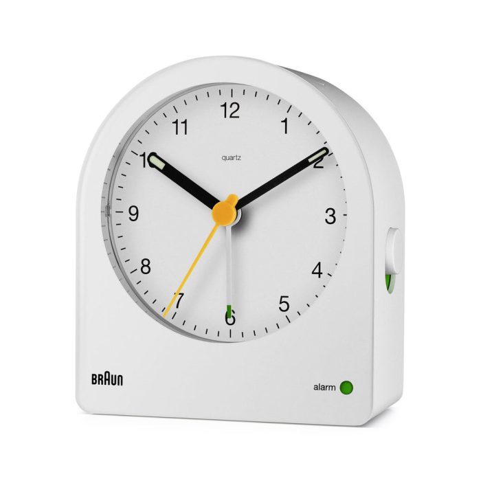 Braun BC22 Alarm Clock – White