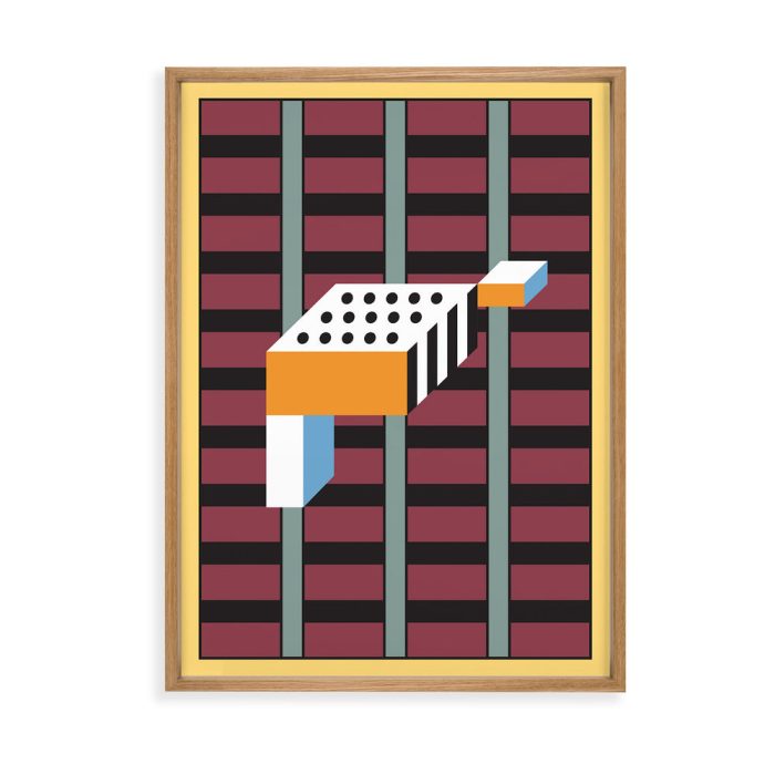 Nathalie Du Pasquier Manifeso 01 Framed Poster