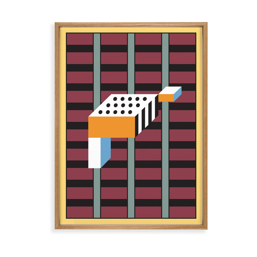 Nathalie Du Pasquier Manifeso 01 Framed Poster
