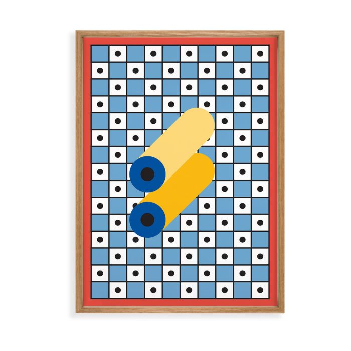 Nathalie Du Pasquier Manifeso 03 Framed Poster