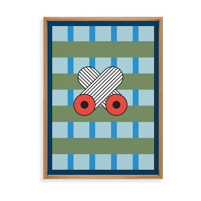 Nathalie Du Pasquier Manifeso 04 Framed Poster