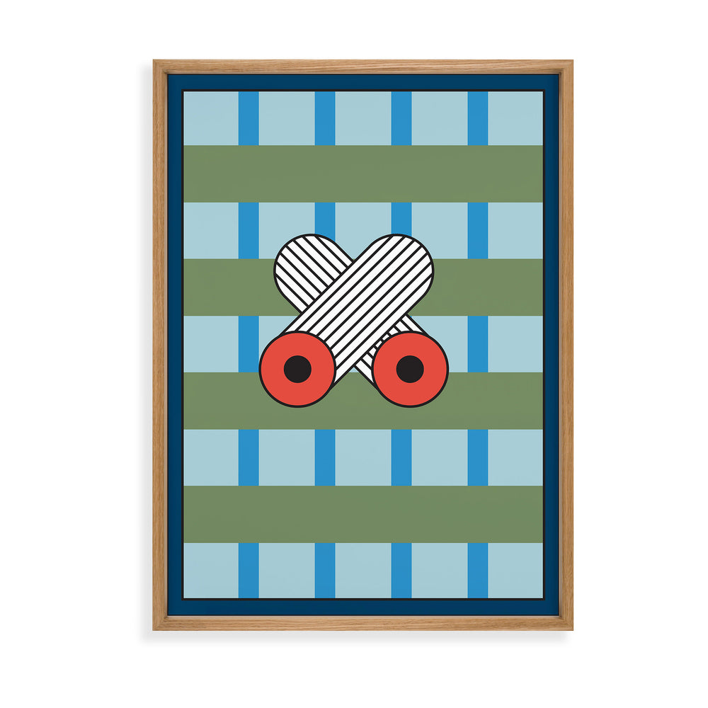 Nathalie Du Pasquier Manifeso 04 Framed Poster