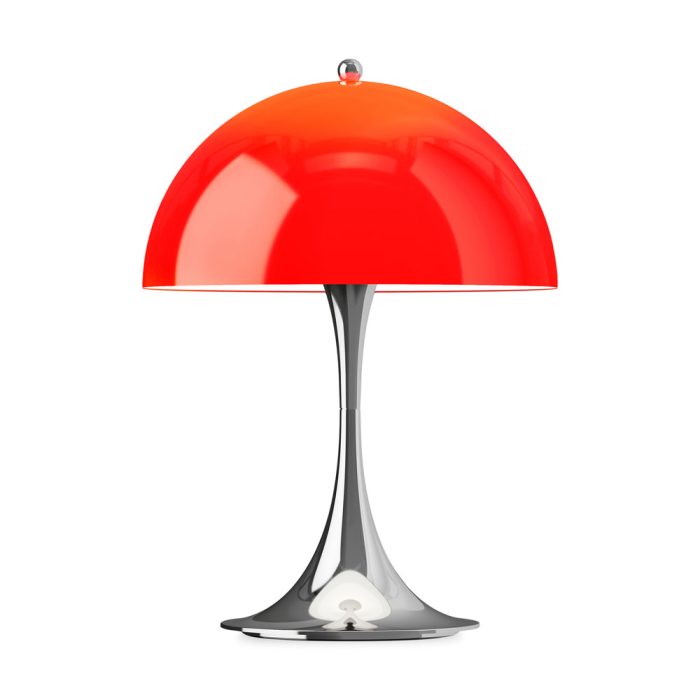 Panthella 250 Portable Table Lamp – Original Opal Red