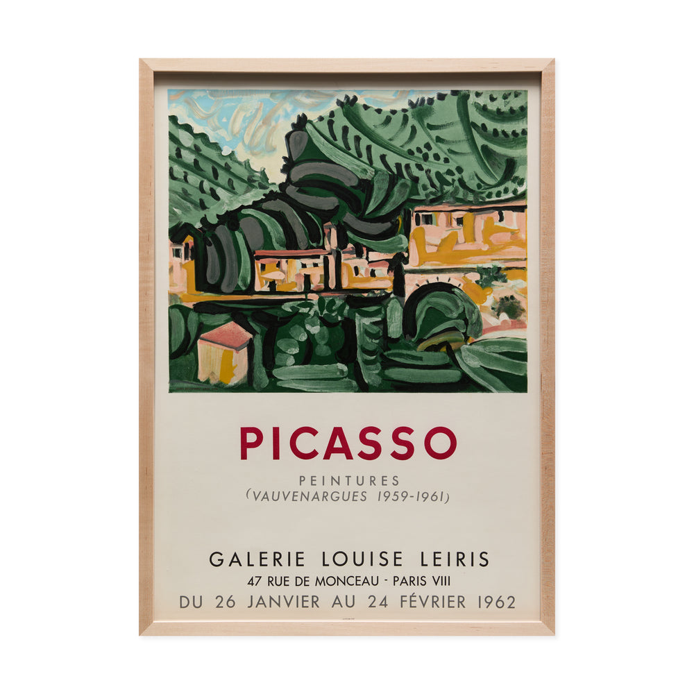 Pablo Picasso Peintures 1962 Framed Poster