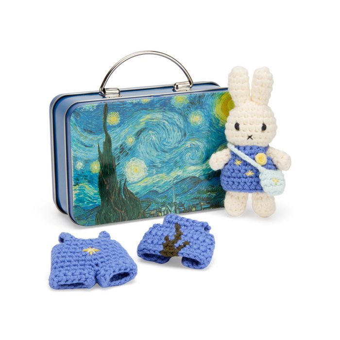 Miffy Crochet Van Gogh The Starry Night Plush Toy Set
