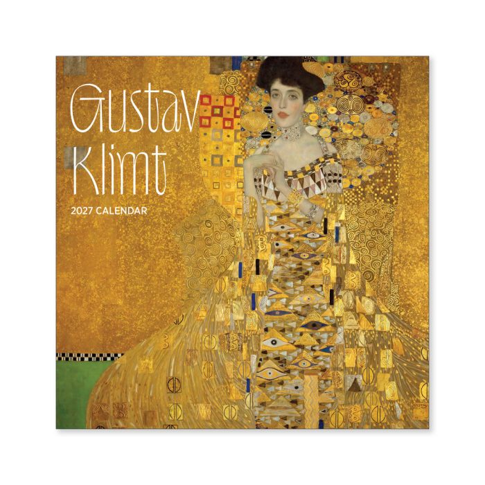 2027 Gustav Klimt Wall Calendar