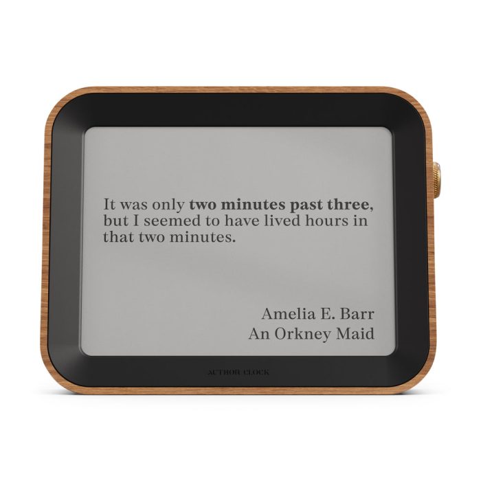 Author Clock – Large