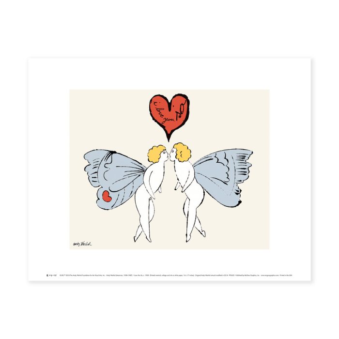 Andy Warhol: I Love You So Print