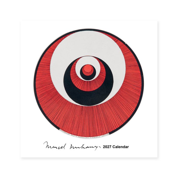2027 Marcel Duchamp Wall Calendar