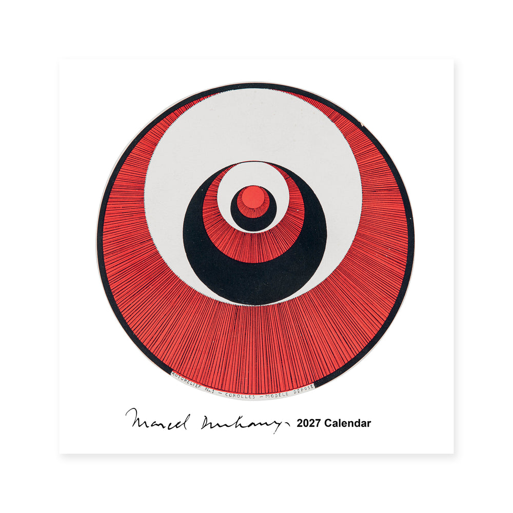 2027 Marcel Duchamp Wall Calendar