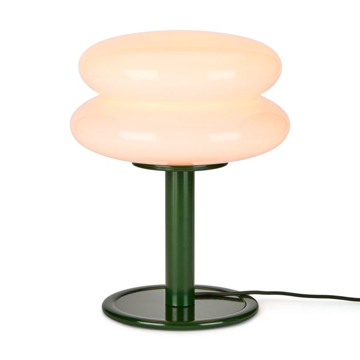 Snowman Table Lamp – Pink/ Green