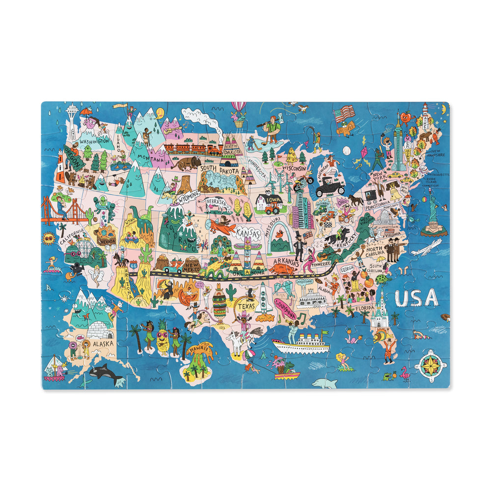 See the USA! Jigsaw Puzzle – 100 pieces