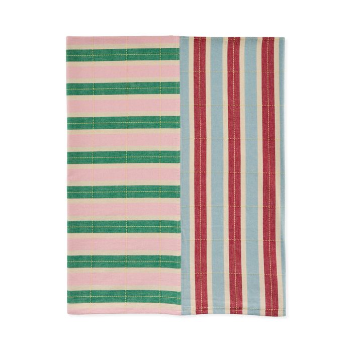 Striped Cotton Tablecloth