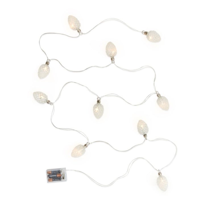 LED Holiday String Lights – Pinecone