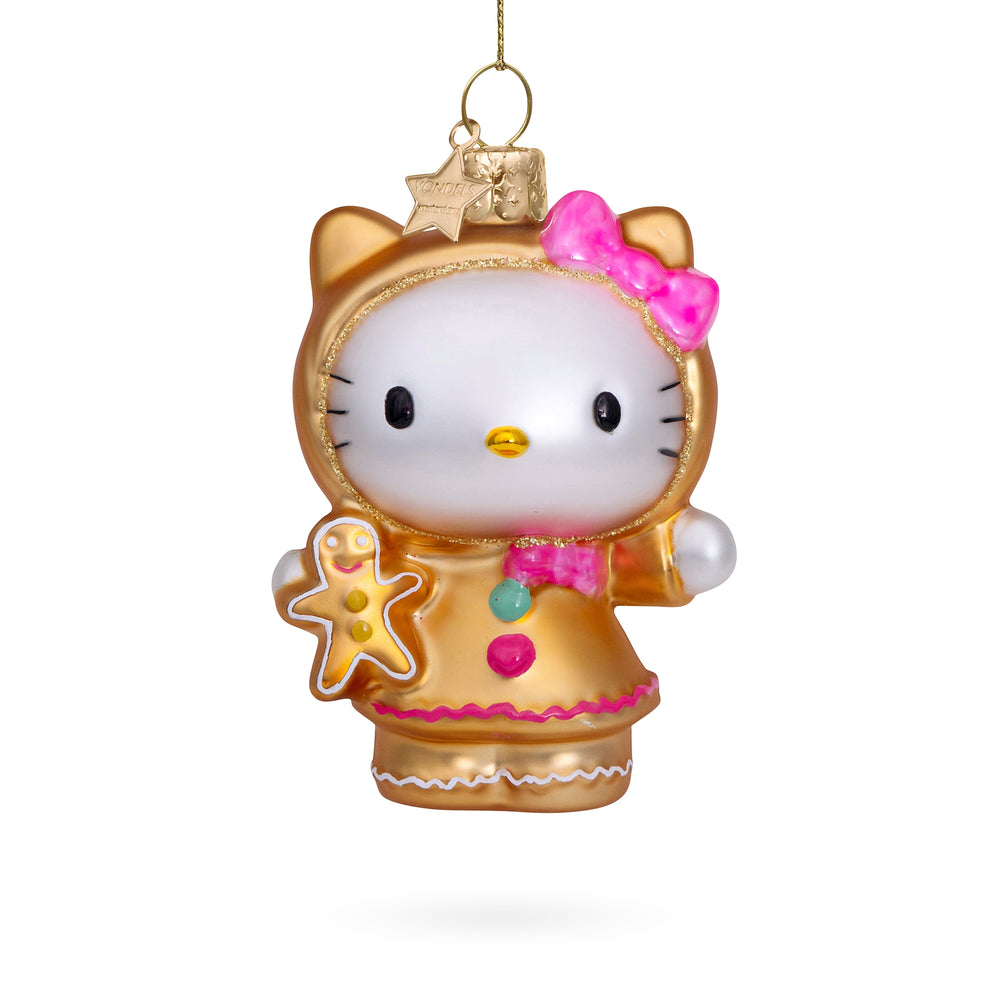 Hello Kitty Glass Holiday Ornament – Hello Kitty Gingerbread