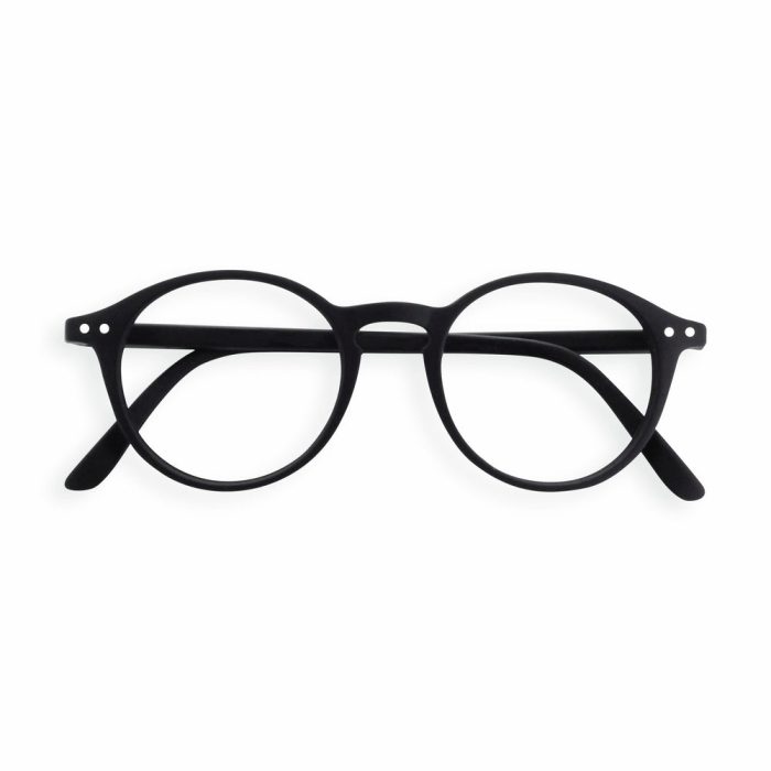 IZIPIZI Round Reading Glasses #D – Black