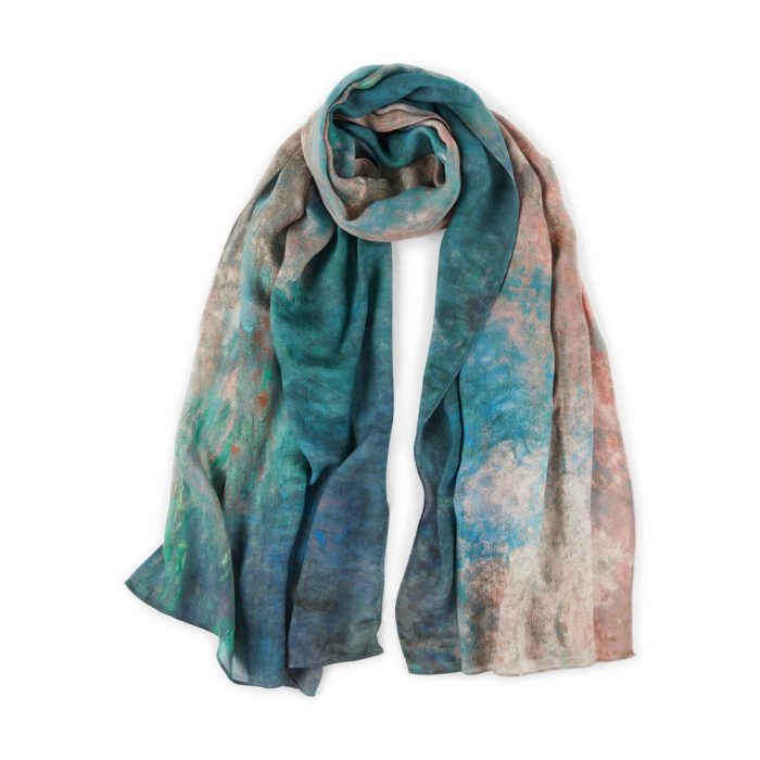 Claude Monet Water Lilies Scarf