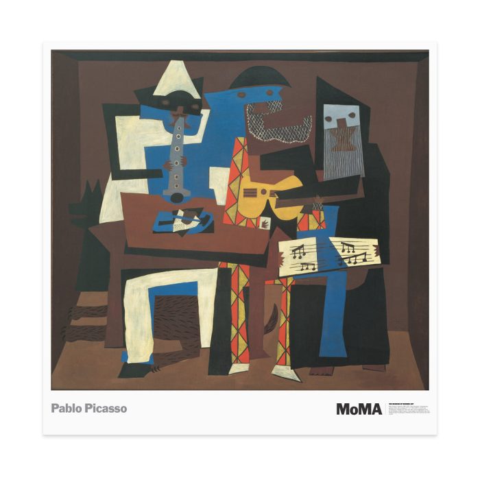 Poster Picasso: Three Musicians