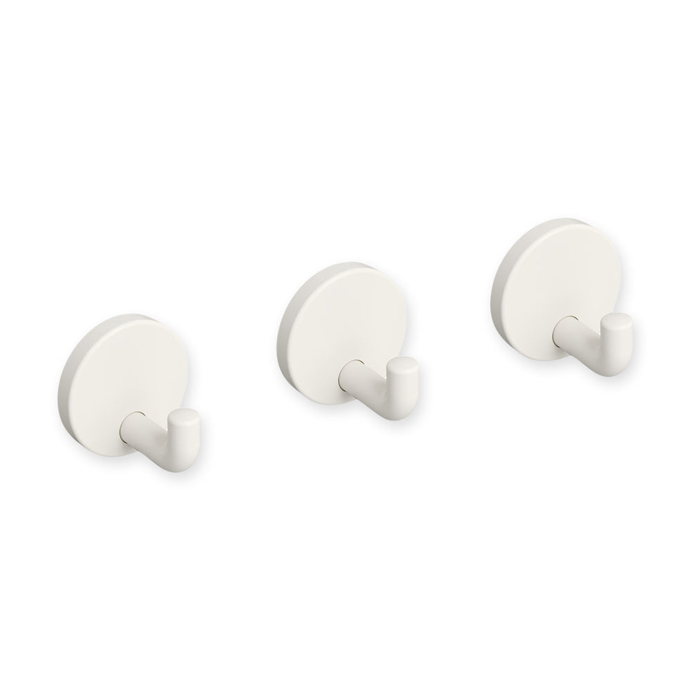 Hewi Wall Hooks – Set of 3 – White