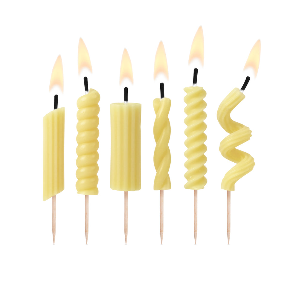 Pasta Party Candles – Set of 6