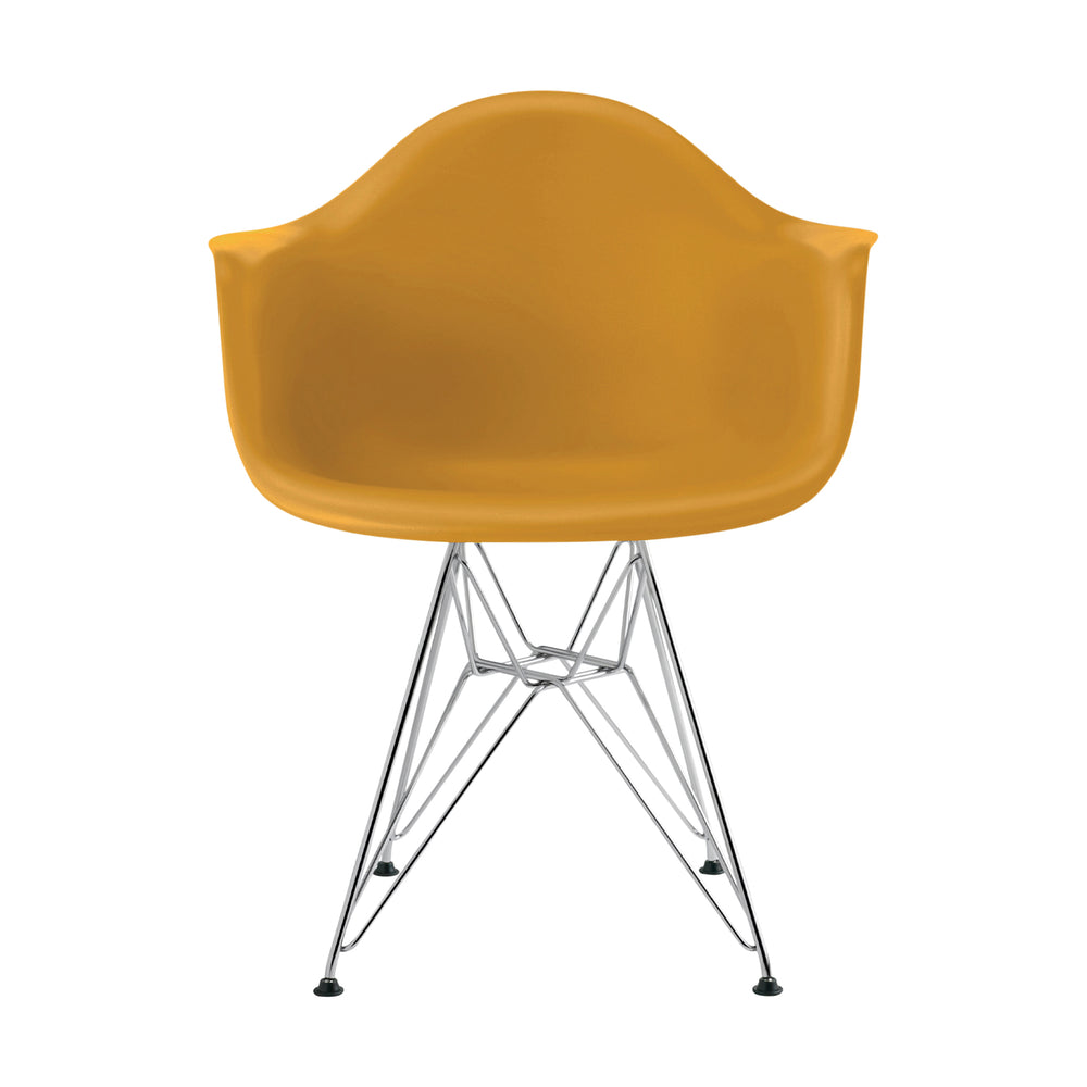 Eames Molded Recycled Plastic Armchair from Herman Miller – Deep Yellow