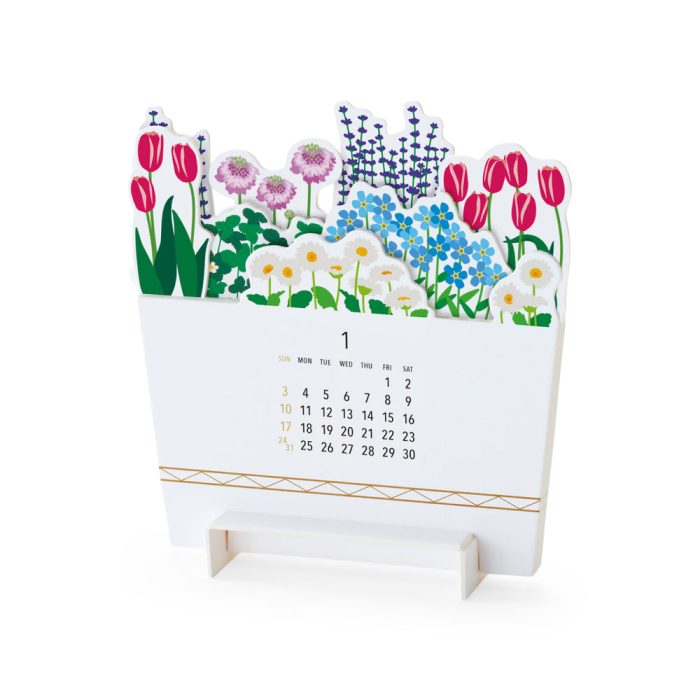 2027 3D Bloom Calendar