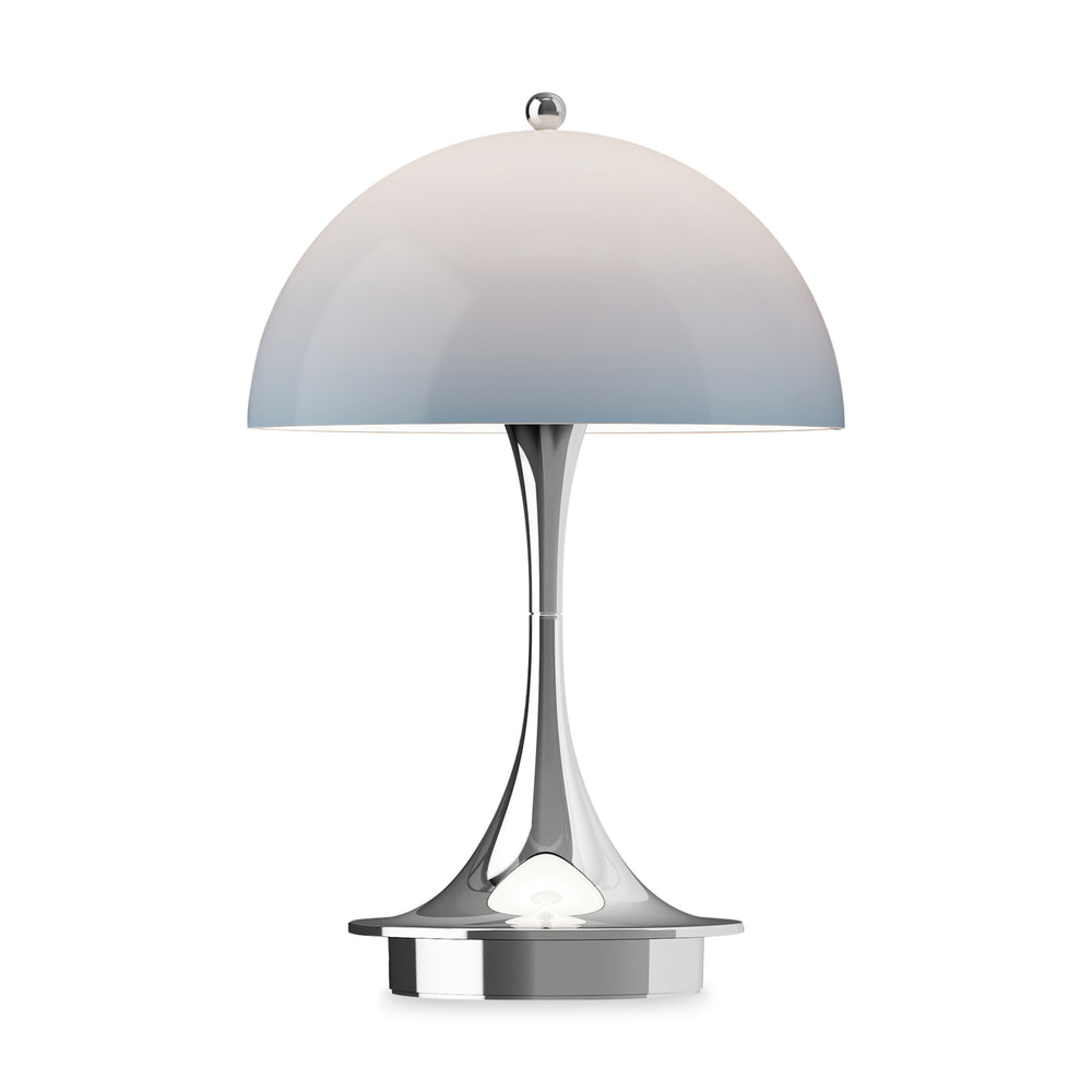 Verner Panton Panthella Original Portable Lamp – Original Opal Blue Gray