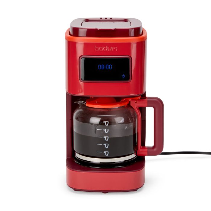 Bodum Programmable 12-Cup Coffee Maker – Red