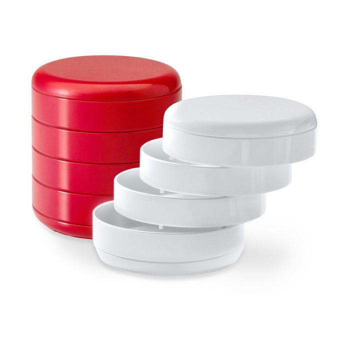 Rexite Multiplor Rotating Desk Organizer – White