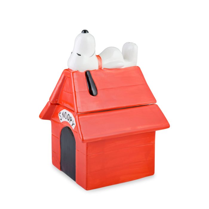 Snoopy House Ceramic Cookie Jar