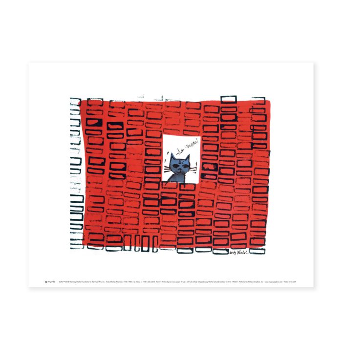 Warhol: So Meow Print