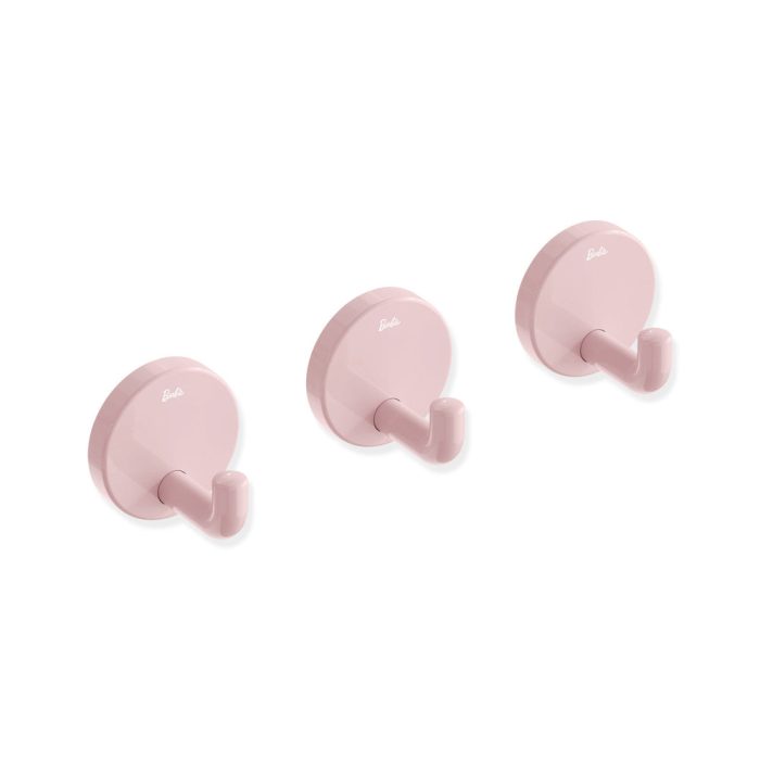 Barbie x Hewi Pink Wall Hooks – Set of 3