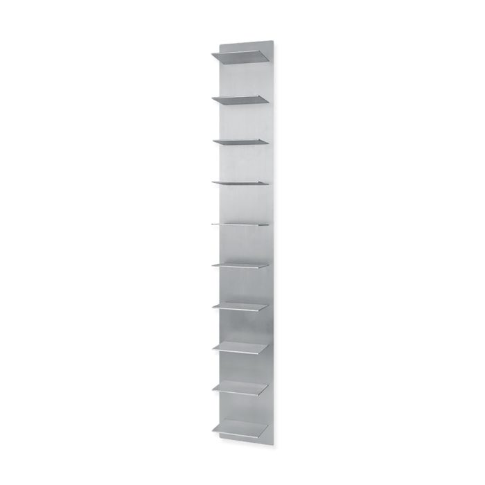 Lager Tall Wall-Mounted Book Shelf